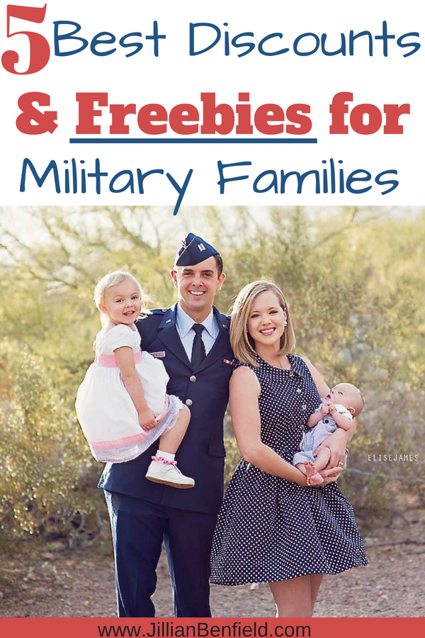 5 Best Discounts and Freebies for Military Families. #Tips #Hacks #Savings #ad