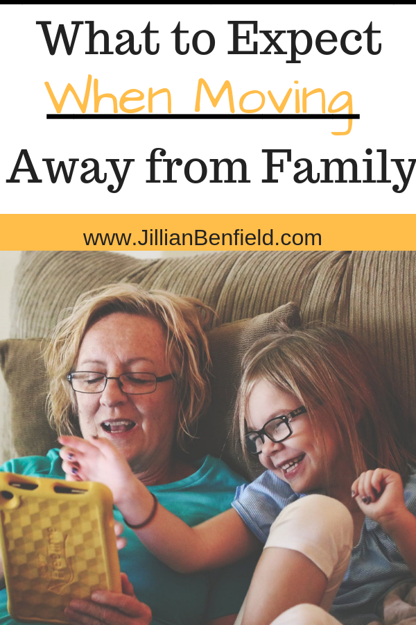 What to Expect when moving far away from family members. #militaryfamily