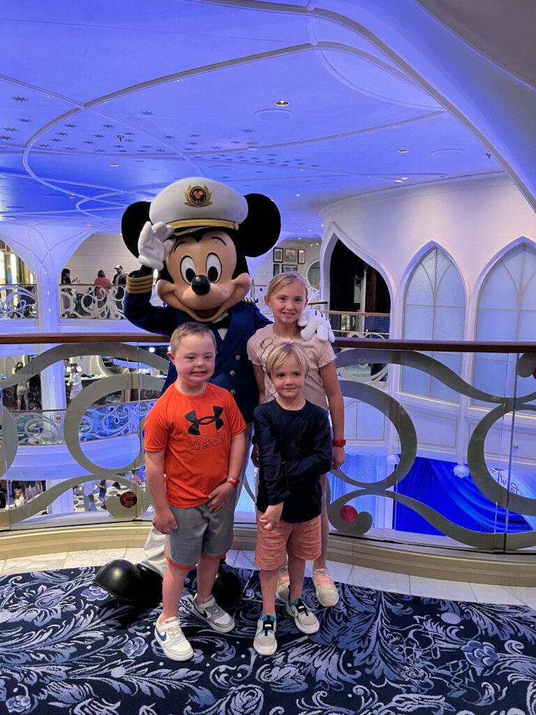 disney cruise characters, down syndrome, disability, disney wish 