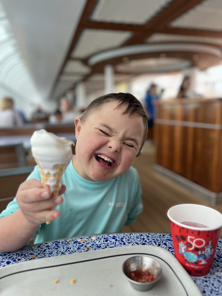 down syndrome, disney cruise, disney wish, special needs, disability 
